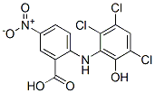 54255-60-6,Benzoic  acid,  5-nitro-2-[(2,3,5-trichloro-6-hydroxyphenyl)amino]-