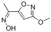 54258-27-4,Ethanone, 1-(3-methoxy-5-isoxazolyl)-, oxime (9CI)