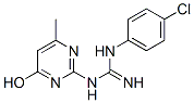 5429-13-0,N-(4-CHLOROPHENYL)-N-(4-HYDROXY-6-METHYLPYRIMIDIN-2-YL)GUANIDE