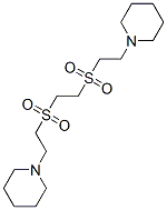 5430-57-9,1-[2-[2-[2-(1-piperidyl)ethylsulfonyl]ethylsulfonyl]ethyl]piperidine