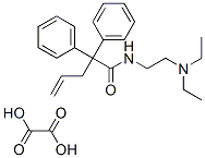 5432-92-8,N-(2-diethylaminoethyl)-2,2-diphenyl-pent-4-enamide, oxalic acid
