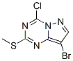 54346-33-7,8-BROMO-4-CHLORO-2-METHYLTHIOPYRAZOLO[1,5-A]1,3,5-TRIAZINE
