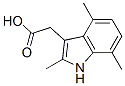 5435-43-8,(2,4,7-TRIMETHYL-1H-INDOL-3-YL)-ACETIC ACID