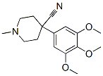 5436-04-4,1-methyl-4-(3,4,5-trimethoxyphenyl)piperidine-4-carbonitrile