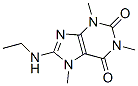 5436-10-2,8-ethylamino-1,3,7-trimethyl-purine-2,6-dione