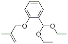 5436-69-1,1-(diethoxymethyl)-2-(2-methylprop-2-enoxy)benzene