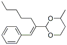 5436-76-0,4-methyl-2-(1-phenylhept-1-en-2-yl)-1,3-dioxane