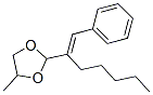 5436-77-1,2-[1-(benzylidene)hexyl]-4-methyl-1,3-dioxolane