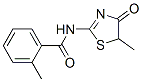 543696-70-4,Benzamide, N-(4,5-dihydro-5-methyl-4-oxo-2-thiazolyl)-2-methyl- (9CI)