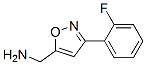 543713-33-3,C-[3-(2-FLUORO-PHENYL)-ISOXAZOL-5-YL]-METHYLAMINE
