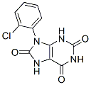 5444-40-6,9-(2-chlorophenyl)-3,7-dihydropurine-2,6,8-trione