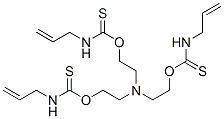 5445-67-0,1-[2-[bis[2-(prop-2-enylthiocarbamoyloxy)ethyl]amino]ethoxy]-N-prop-2- enyl-methanethioamide