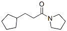 544683-75-2,Pyrrolidine, 1-(3-cyclopentyl-1-oxopropyl)- (9CI)