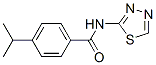 544690-34-8,Benzamide, 4-(1-methylethyl)-N-1,3,4-thiadiazol-2-yl- (9CI)