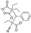 5447-77-8,1,1,3-triethyl 3-cyano-2-phenyl-propane-1,1,3-tricarboxylate