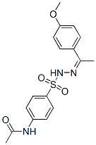 5448-98-6,N-[4-[[1-(4-methoxyphenyl)ethylideneamino]sulfamoyl]phenyl]acetamide