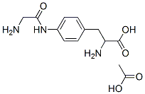 5452-15-3,acetic acid, 2-amino-3-[4-[(2-aminoacetyl)amino]phenyl]propanoic acid