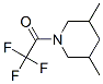 545354-10-7,Piperidine, 3,5-dimethyl-1-(trifluoroacetyl)- (9CI)
