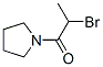 54537-48-3,Pyrrolidine, 1-(2-bromo-1-oxopropyl)- (9CI)