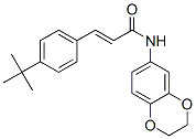 545395-94-6,(2E)-N-(2,3-DIHYDRO-1,4-BENZODIOXIN-6-YL)-3-[4-(1,1-DIMETHYLETHYL)PHENYL]-2-PROPENAMIDE
