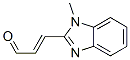 545424-53-1,2-Propenal,3-(1-methyl-1H-benzimidazol-2-yl)-,(2E)-(9CI)
