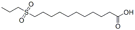5455-17-4,11-propylsulfonylundecanoic acid