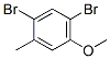 5456-94-0,2,4-DIBROMO-5-METHOXYTOLUENE