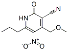 5457-22-7,4-(methoxymethyl)-5-nitro-2-oxo-6-propyl-1H-pyridine-3-carbonitrile