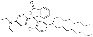 54574-07-1,6'-(diethylamino)-2'-(dioctylamino)spiro[isobenzofuran-1(3H),9'-[9H]xanthene]-3-one