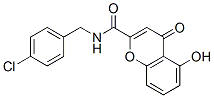 546093-13-4,5-HYDROXY-4-OXO-4H-CHROMENE-2-CARBOXYLIC ACID 4-CHLORO-BENZYLAMIDE