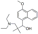 5471-17-0,3-diethylamino-1-(4-methoxynaphthalen-1-yl)-2,2-dimethyl-propan-1-ol