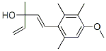 54757-48-1,(E)-1-(4-METHOXY-2,3,6-TRIMETHYL-PHENYL)-3-METHYL-PENTA-1,4-DIEN-3-OL