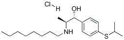 54767-71-4,(R*,S*)-4-[isopropylthio]-alpha-[1-(octylamino)ethyl]benzyl alcohol hydrochloride