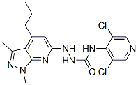 547756-93-4,1-[1,3-DIMETHYL-4-(2-METHYLETHYL)-1H-PYRAZOLO[3,4-B]PYRIDIN-6-YL]-4-(3,5-DICHLORO-4-PYRIDINYL)-SEMICARBAZIDE