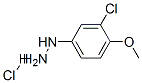 54812-55-4,(3-CHLORO-4-METHOXY-PHENYL)-HYDRAZINE HYDROCHLORIDE