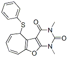 548475-61-2,2H-Cyclohepta[4,5]furo[2,3-d]pyrimidine-2,4(3H)-dione,  1,5-dihydro-1,3-dimethyl-5-(phenylthio)-  (9CI)