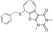 548475-65-6,2H-Cyclohepta[4,5]furo[2,3-d]pyrimidine-2,4(3H)-dione,  1,9-dihydro-1,3-dimethyl-9-[(phenylmethyl)thio]-  (9CI)