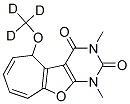 548475-69-0,2H-Cyclohepta[4,5]furo[2,3-d]pyrimidine-2,4(3H)-dione,  1,5-dihydro-5-(methoxy-d3)-1,3-dimethyl-  (9CI)
