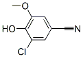5485-88-1,3-CHLORO-4-HYDROXY-5-METHOXYBENZONITRILE