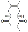 548786-35-2,1,4-Naphthalenedione, 4a,5,8,8a-tetrahydro-2,4a,6,7-tetramethyl-, (4aR,8aS)- (9CI)