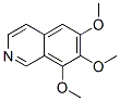 54879-45-7,Isoquinoline, 6,7,8-trimethoxy- (9CI)