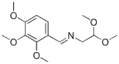 54879-68-4,ETHANAMINE, 2,2-DIMETHOXY-N-[(2,3,4-TRIMETHOXYPHENYL)METHYLENE]-