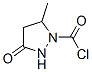 54944-91-1,1-Pyrazolidinecarbonyl chloride, 5-methyl-3-oxo- (9CI)