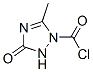 54945-02-7,1H-1,2,4-Triazole-1-carbonyl chloride, 2,3-dihydro-5-methyl-3-oxo- (9CI)