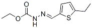 549475-46-9,Hydrazinecarboxylic acid, [(5-ethyl-2-thienyl)methylene]-, ethyl ester (9CI)