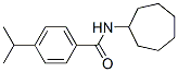 549485-76-9,Benzamide, N-cycloheptyl-4-(1-methylethyl)- (9CI)