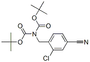 549531-00-2,4-(DI-T-BOC-AMINOMETHYL)-3-CHLOROBENZONITRILE