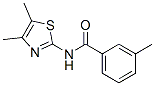 549543-74-0,Benzamide, N-(4,5-dimethyl-2-thiazolyl)-3-methyl- (9CI)
