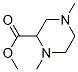 54969-31-2,2-Piperazinecarboxylicacid,1,4-dimethyl-,methylester(9CI)