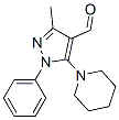 5499-70-7,3-METHYL-1-PHENYL-5-PIPERIDIN-1-YL-1H-PYRAZOLE-4-CARBALDEHYDE